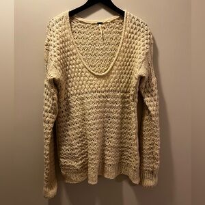 Cream Knit Sweater